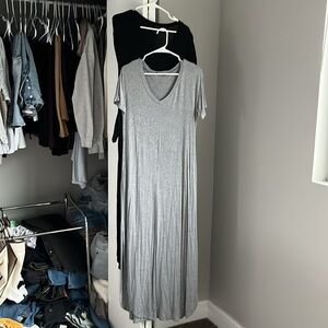 2 Amazon Huskary Maxi Dresses, lightly worn